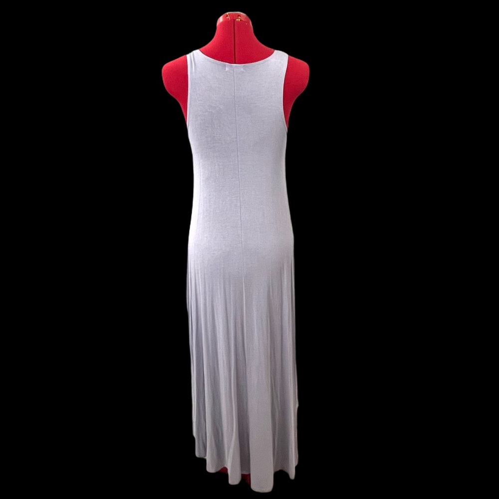 KTOO knit maxi dress lilac in color size M - Picture 3 of 8